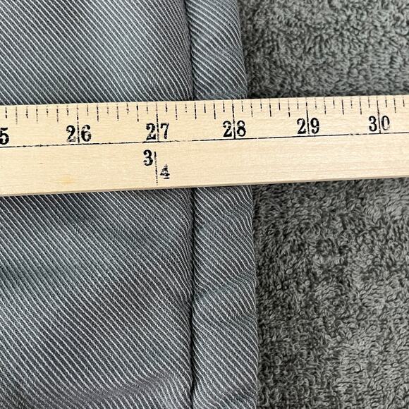 Marmot Shirt Jacket Mens Medium Gray Fleece Lined Button Front Shacket Preppy - Picture 11 of 12